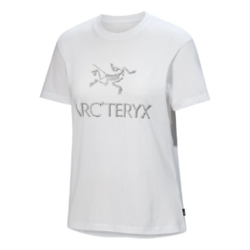 Arc"Word bomulds-T-shirt "White Solitude"