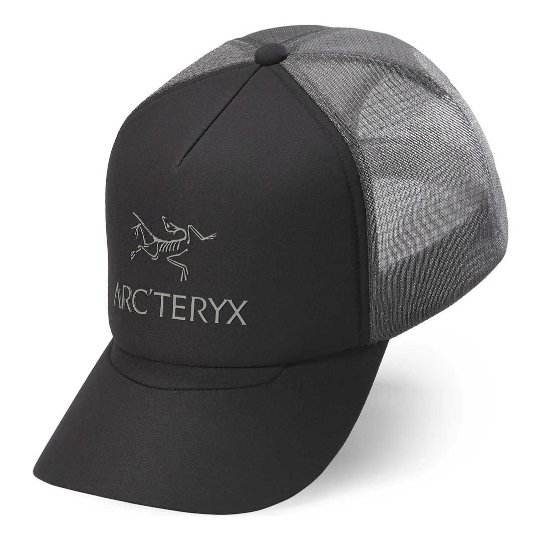 Bird Word Trucker Curved Hat "Black"
