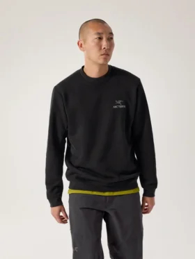 Emblem Fleece Crew Neck Pullover til mænd