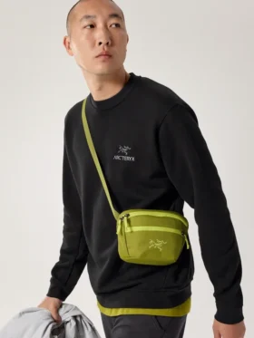 Emblem Fleece Crew Neck Pullover til mænd