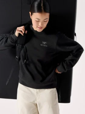 Emblem Fleece Crew til kvinder