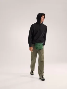 Emblem Fleece-hettetrøje til mænd