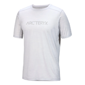 Ionia Merino Wool Arc"Word Logo T-shirt SS "Grå"