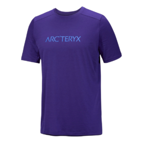 Ionia Merino Wool Arc "Word Logo T-shirt SS" "Lilla"