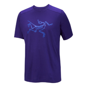 Ionia Merino Wool Logo T-shirt "Purple"