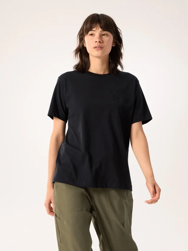 Kragg Cotton Little Bird Crew Shirt SS til kvinder