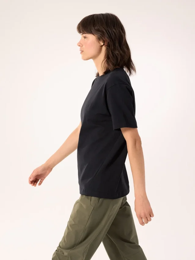 Kragg Cotton Little Bird Crew Shirt SS til kvinder