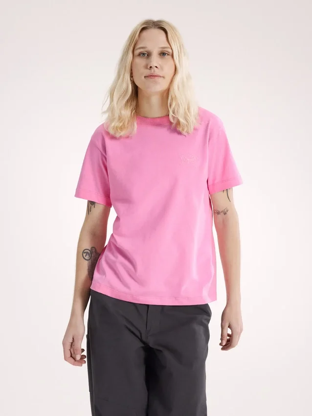 Kragg Cotton Little Bird Crew-T-shirt SS til kvinder