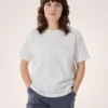 Kragg Cotton Little Bird Crew-T-shirt SS til kvinder