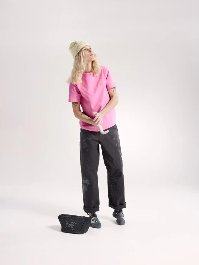 Kragg Cotton Little Bird Crew-T-shirt SS til kvinder