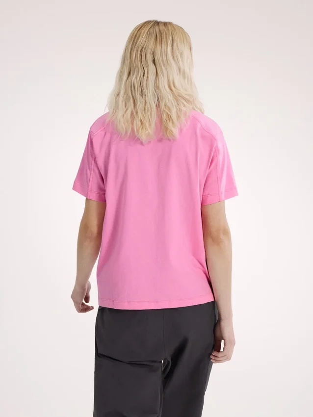 Kragg Cotton Little Bird Crew-T-shirt SS til kvinder