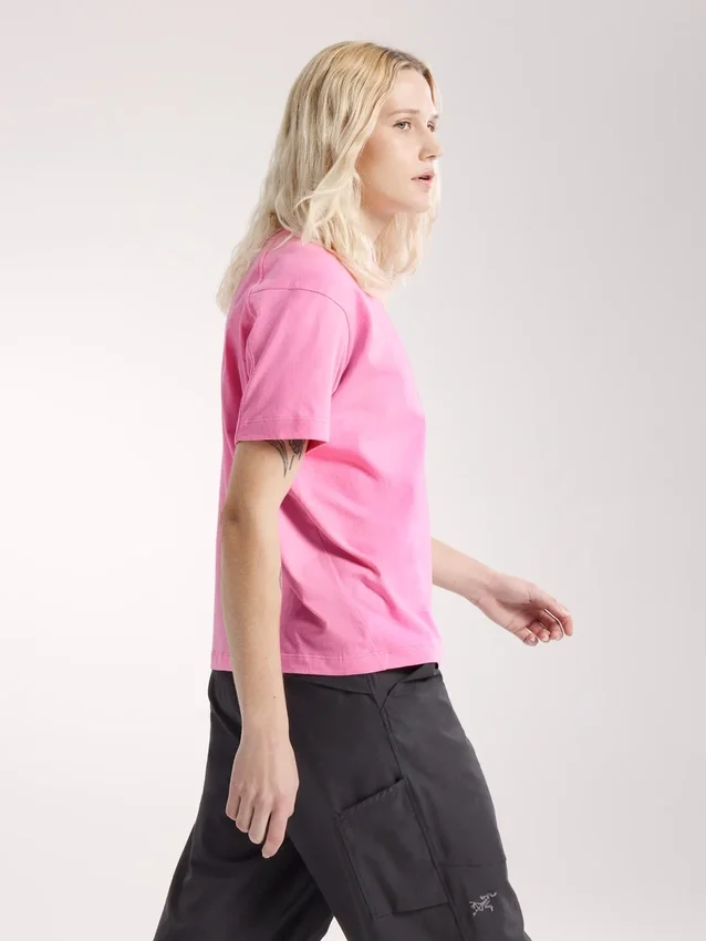 Kragg Cotton Little Bird Crew-T-shirt SS til kvinder