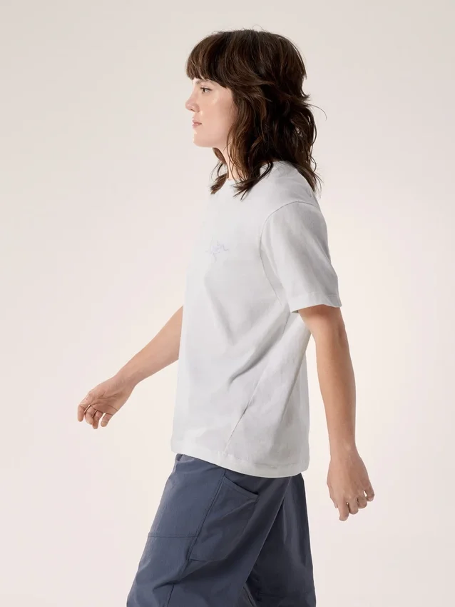 Kragg Cotton Little Bird Crew-T-shirt SS til kvinder