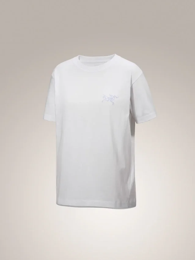 Kragg Cotton Little Bird Crew-T-shirt SS til kvinder