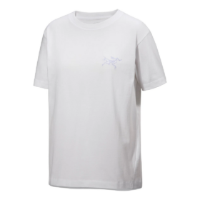Kragg Cotton Little Bird T-shirt med rund hals "Hvid"