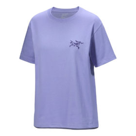 Kragg Cotton Little Bird T-shirt med rund hals "Lilla"