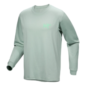 Kragg SL Cotton Bird Tile langærmet T-shirt "Green"