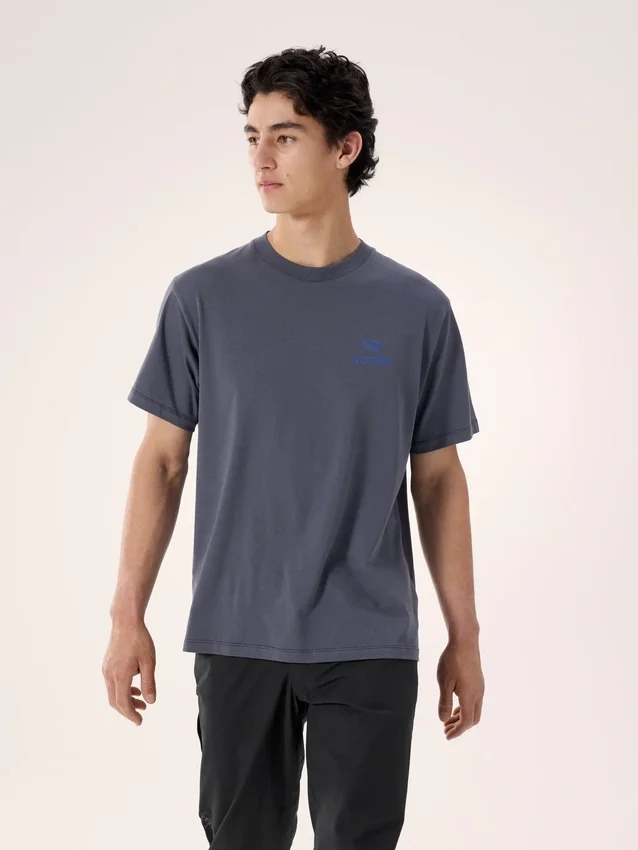 Kragg SL Cotton Bird Word Shirt SS til mænd
