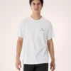Kragg SL Cotton Bird Word Shirt SS til mænd
