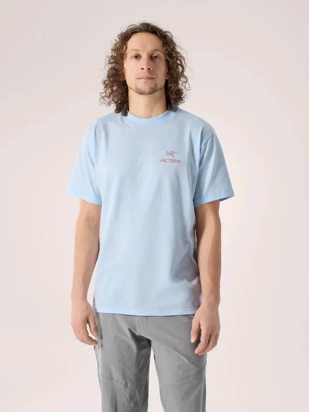 Kragg SL Cotton Bird Word Shirt SS til mænd