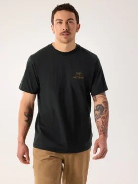 Kragg SL Cotton Bird Word Shirt SS til mænd
