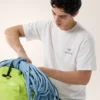 Kragg SL Cotton Bird Word Shirt SS til mænd