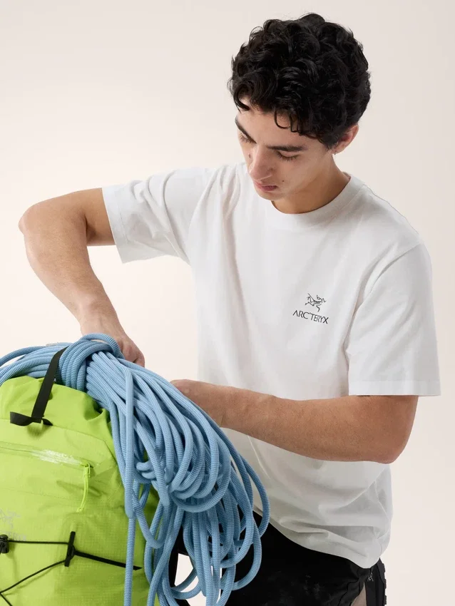 Kragg SL Cotton Bird Word Shirt SS til mænd