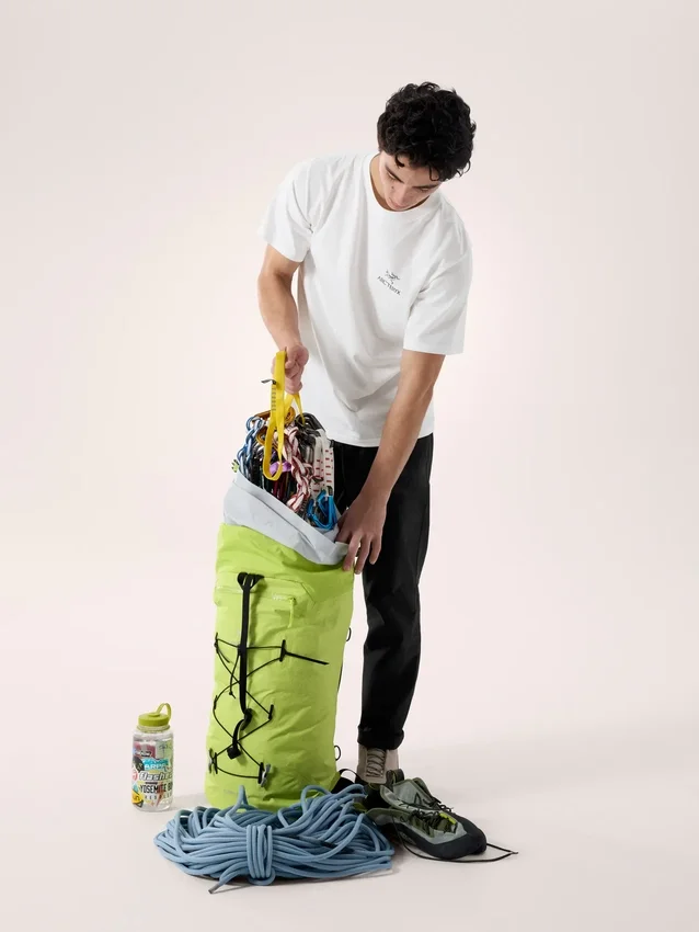 Kragg SL Cotton Bird Word Shirt SS til mænd