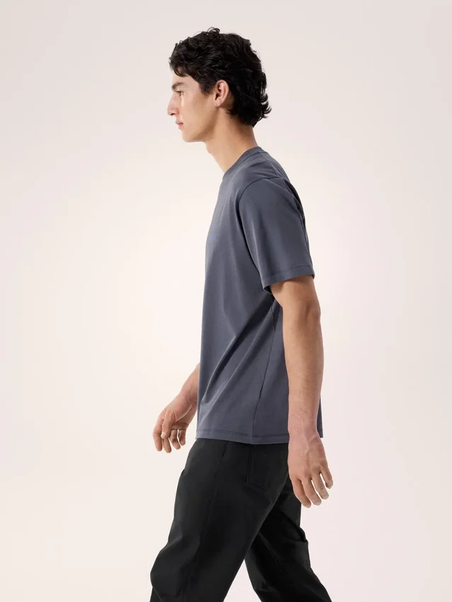 Kragg SL Cotton Bird Word Shirt SS til mænd