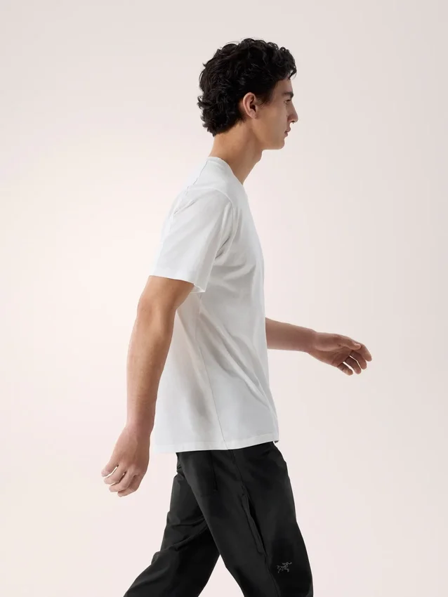 Kragg SL Cotton Bird Word Shirt SS til mænd