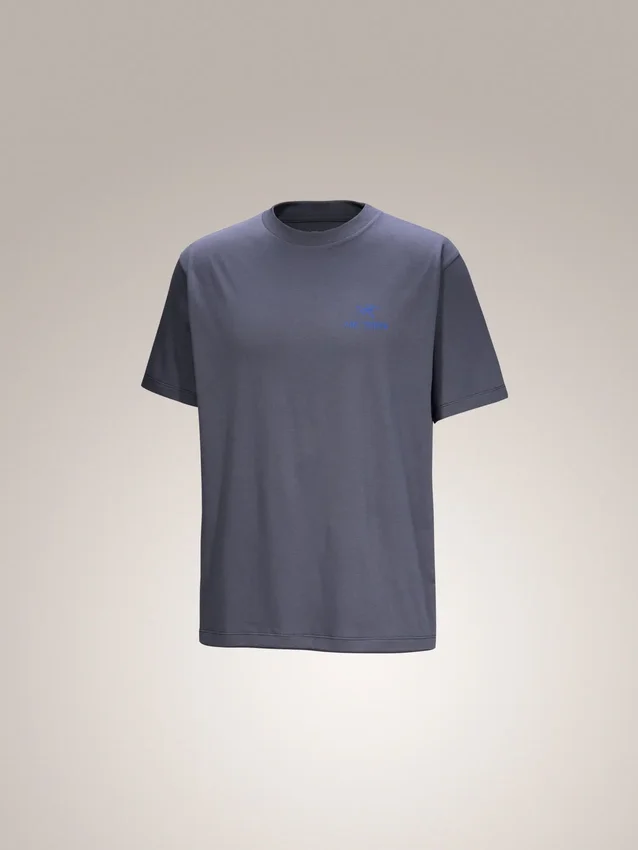 Kragg SL Cotton Bird Word Shirt SS til mænd