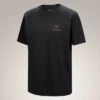 Kragg SL Cotton Bird Word Shirt SS til mænd