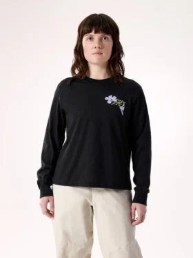 Kragg SL Cotton Bloom Crew Shirt LS til kvinder
