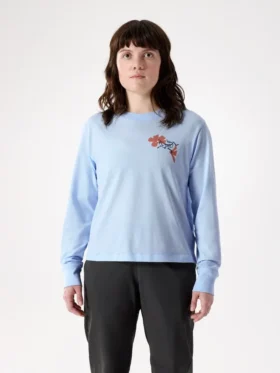 Kragg SL Cotton Bloom Crew Shirt LS til kvinder
