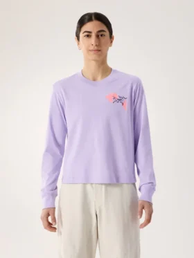 Kragg SL Cotton Bloom Crew Shirt LS til kvinder