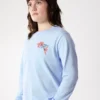 Kragg SL Cotton Bloom Crew Shirt LS til kvinder
