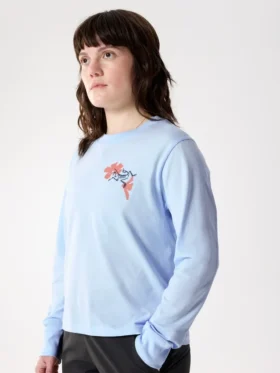 Kragg SL Cotton Bloom Crew Shirt LS til kvinder