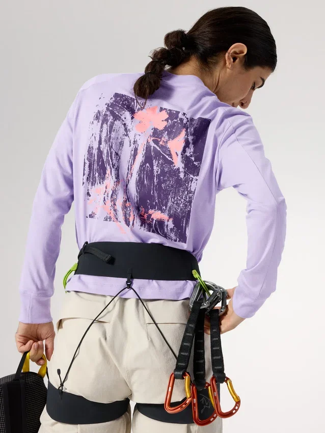 Kragg SL Cotton Bloom Crew Shirt LS til kvinder