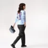 Kragg SL Cotton Bloom Crew Shirt LS til kvinder