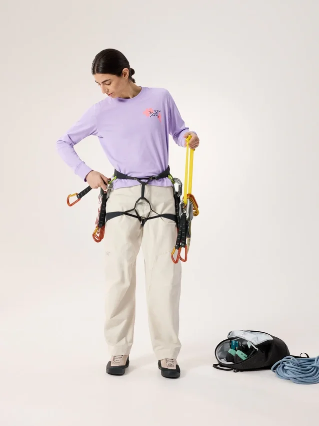 Kragg SL Cotton Bloom Crew Shirt LS til kvinder
