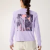 Kragg SL Cotton Bloom Crew Shirt LS til kvinder