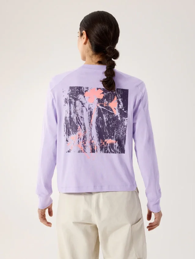 Kragg SL Cotton Bloom Crew Shirt LS til kvinder