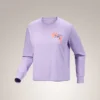 Kragg SL Cotton Bloom Crew Shirt LS til kvinder