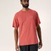 Kragg SL Cotton Blurred Bird-skjorte SS til mænd