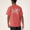 Kragg SL Cotton Blurred Bird-skjorte SS til mænd