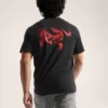 Kragg SL Cotton Blurred Bird-skjorte SS til mænd