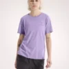 Kragg SL Cotton Emblem Crew Shirt SS til kvinder