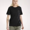 Kragg SL Cotton Emblem Crew Shirt SS til kvinder