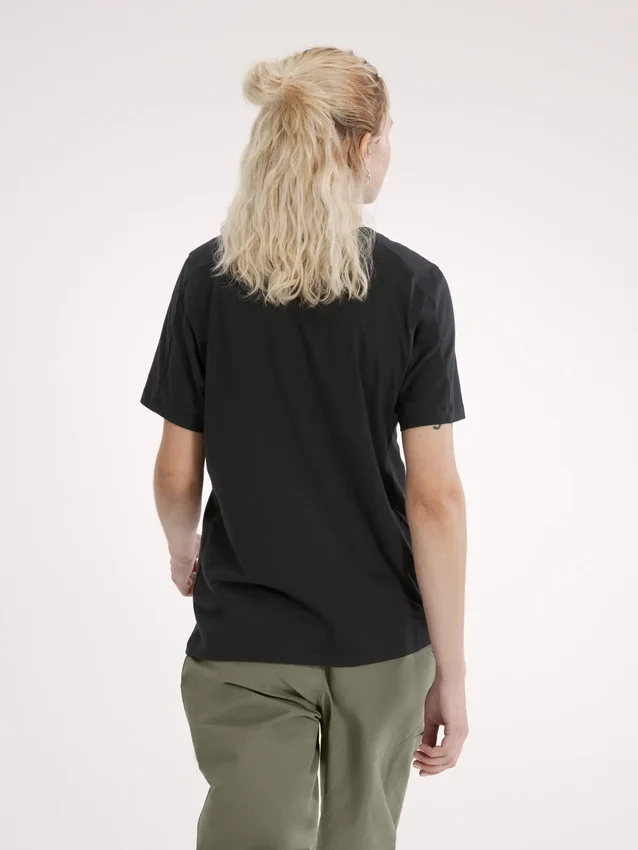 Kragg SL Cotton Emblem Crew Shirt SS til kvinder