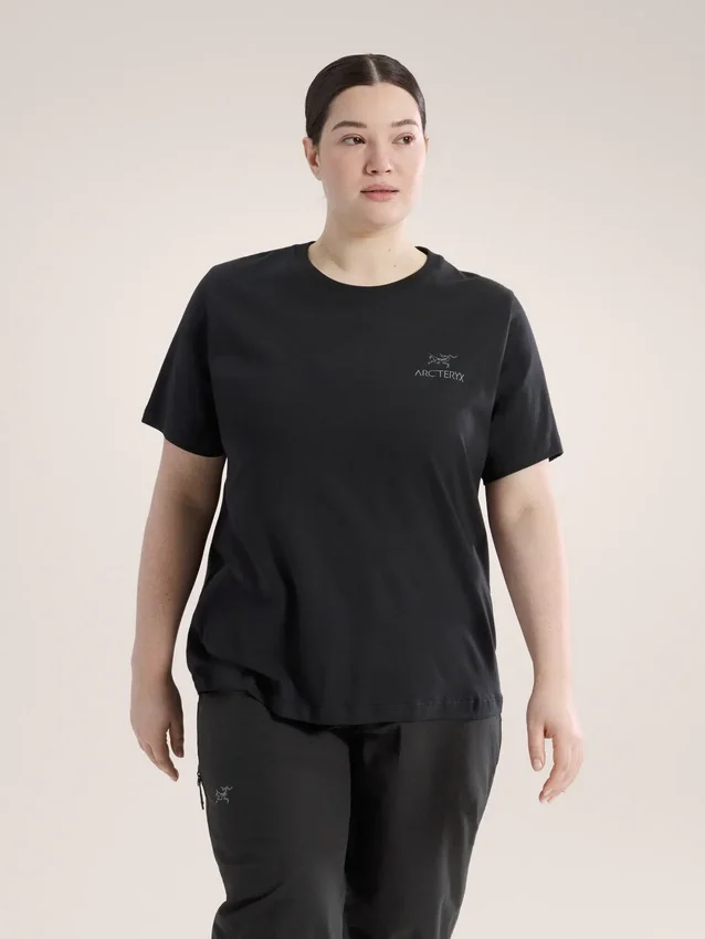 Kragg SL Cotton Emblem Crew Shirt SS til kvinder